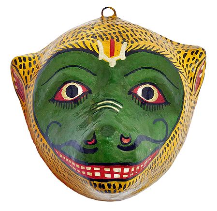 Hanuman Mask - Wall Hanging