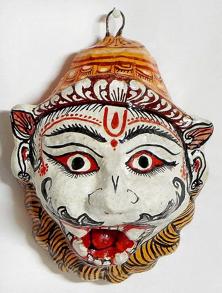 Narasimha Avatara Mask - Wall Hanging