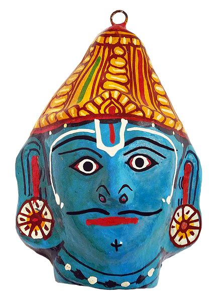 Vishnu Mask - Wall Hanging
