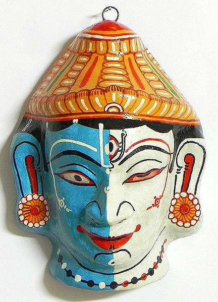 Vishnu and Shiva Mask - Wall Hanging