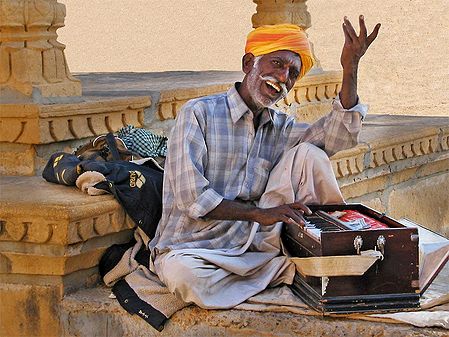 Folk Singer from Rajasthan, India