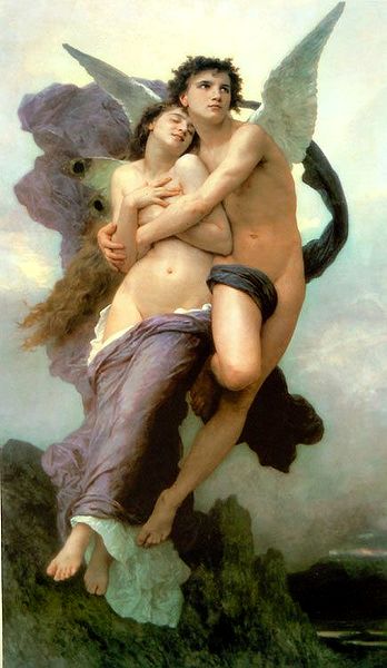 Psyche and Cupid by William Bouguereau