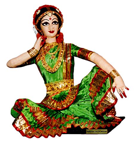 Bharatnatyam Dancer Photo - Unframed Photo Print on Paper