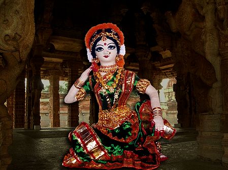 Bharatnatyam Dancer - Unframed Photo Print on Paper