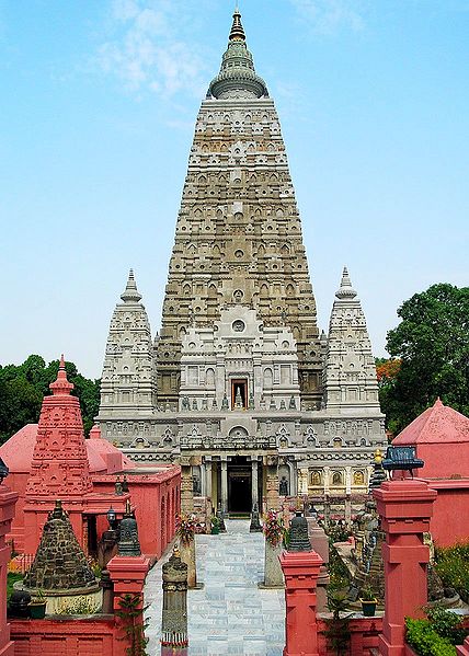 Mahabodhi Temple in Bodhgaya, Bihar, india