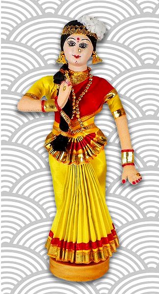 Mohini Attam Dancer - Unframed Photo Print on Paper