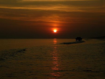 An Ode to the Setting Sun - Sunset at Digha, West Bengal , India