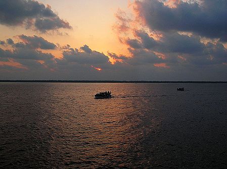 Sunrise on Arabian Sea, India