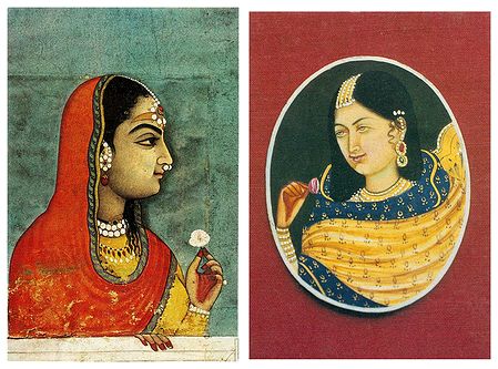 Rajput Princess - Set of 2 Postcards