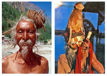 Sages of Himalayas - Set of 2 Postcards