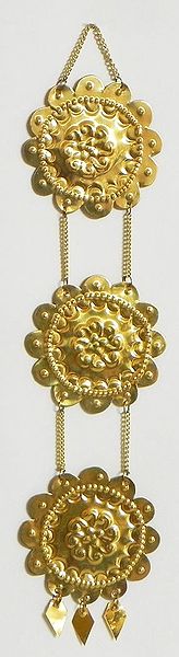 Brass Chandmala - Accessory to Hang from the Deity's Hands