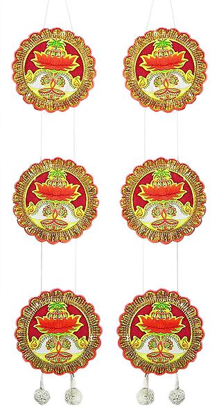 Set of 2 Chandmala - Accessory to Hang from the Deity's Hands