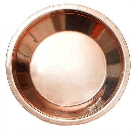 Puja Copper Plate