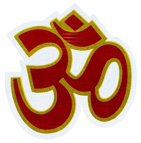 Paper Om Sticker - Hindu Symbol