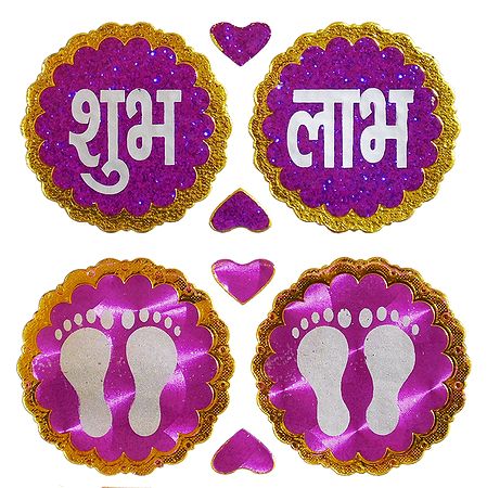 Sticker Charan and Shubh Labh