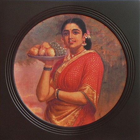 Maharashtrian Lady (Deco Painting) - Wall Hanging