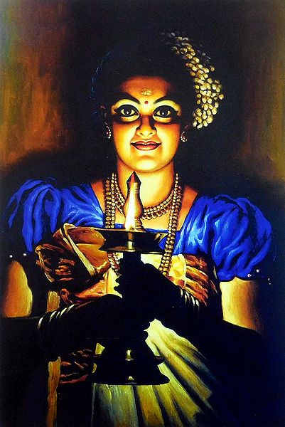Lady with a Lamp - Kerala Style