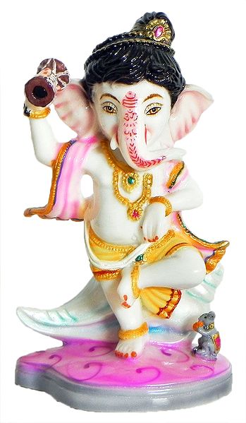 Ganesha Dancing with Dambaroo