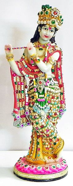 Decorated Lord Krishna