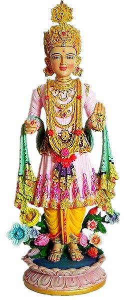 Swaminarayan in Royal Dress
