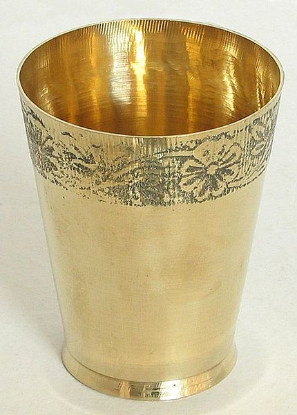 Brass Glass for Holy Water