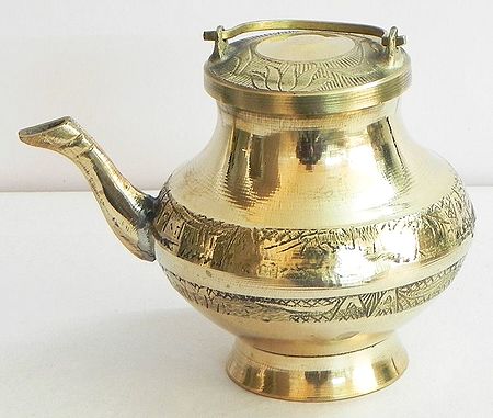 Kamandalu (Brass Container for Sacred Water)