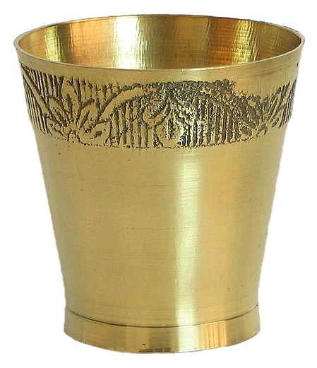 Brass Glass for Holy Water