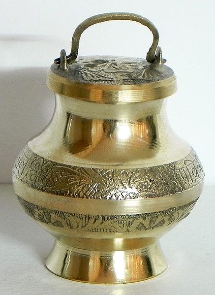 Brass Kamandalu for Holy Water