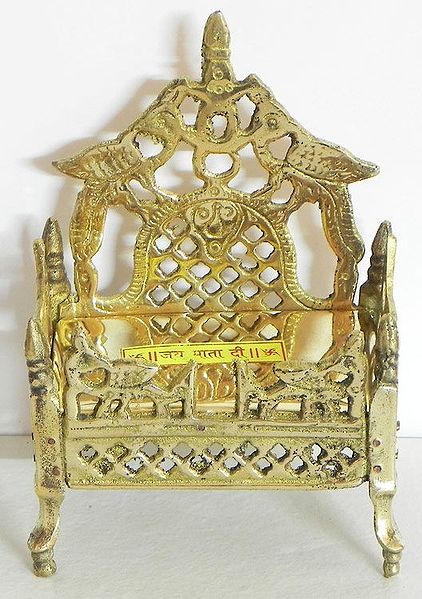 Brass Carving Ritual Throne for Deity