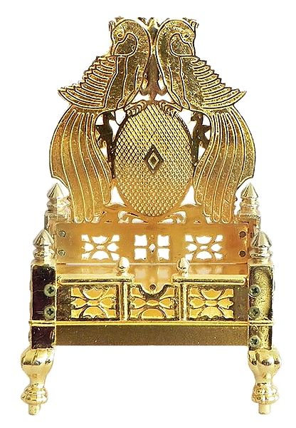 Metal Carving Ritual Throne for Deity