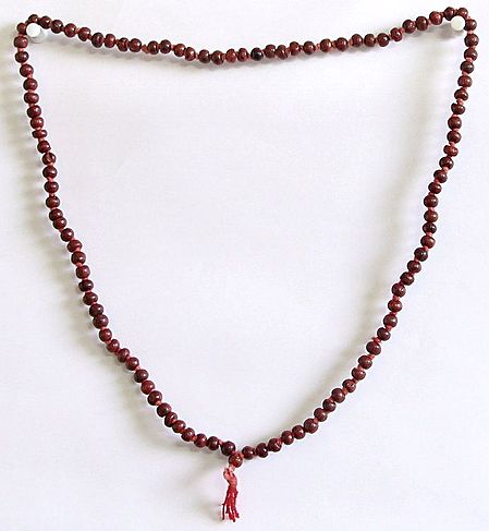 Rosewood Japa Mala with 108 Rosary Beads