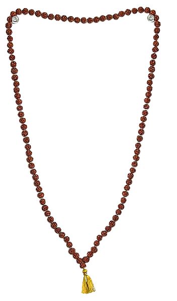 Japa Mala or Prayer Mala with 108 Rudraksha Beads