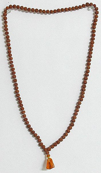 Japa Mala or Prayer Mala with 108 Rudraksha Beads