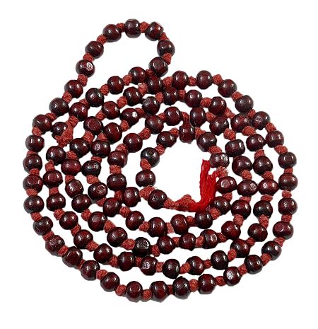 Red Sandalwood Beads Japamala