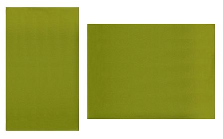 Plain Olive Green Synthetic Saree