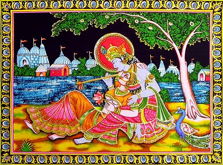 Secret Rendevouz of Radha Krishna