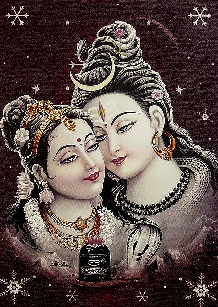 Shiva Parvati Poster