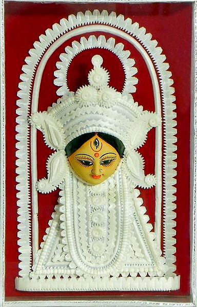 Face of Durga - Wall Hanging