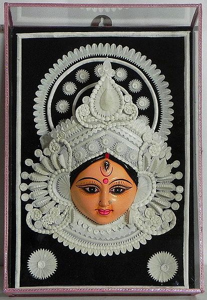 Face of Goddess Durga - Wall Hanging
