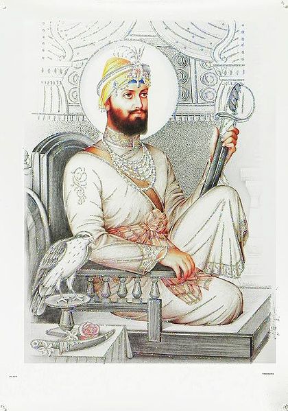 Guru Gobind Singh - (Poster with Glitter)