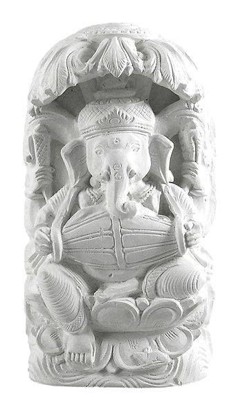 Ganesha Playing Mridangam