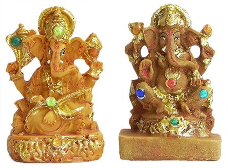 Set of 2 of Ganesha