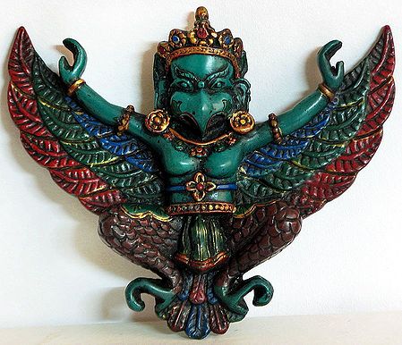 Garuda, The Vahana of Lord Vishnu - Wall Hanging
