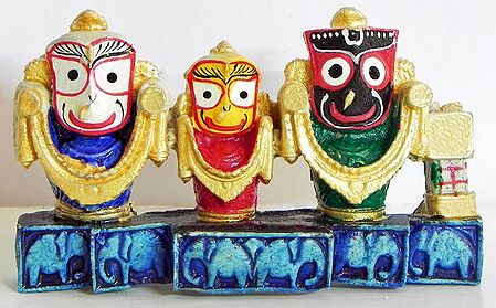 Jagannath, Balaram and Subhadra