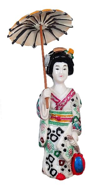 Japanese Lady with Umbrella