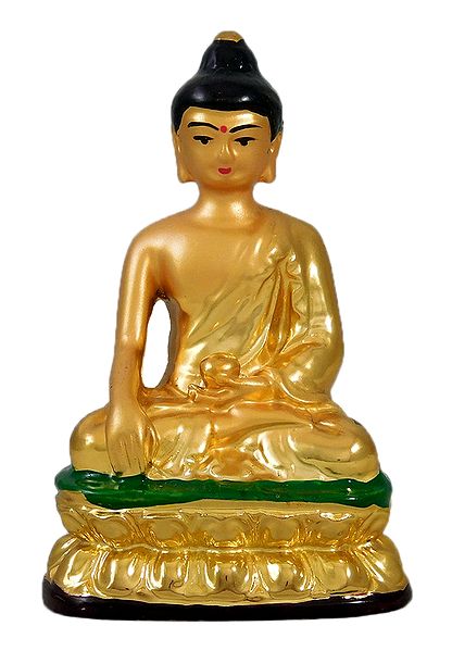 Golden Buddha with Golden Robe