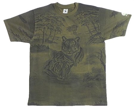 T-Shirt with Tiger Print