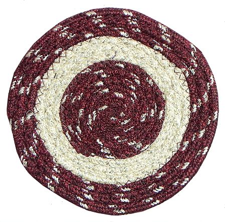 Hand Woven Round Centre Table Mat