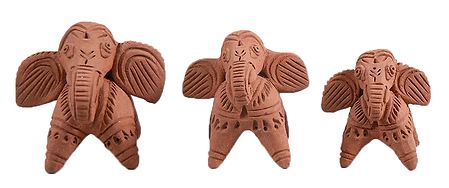 Set of 3 Elephants