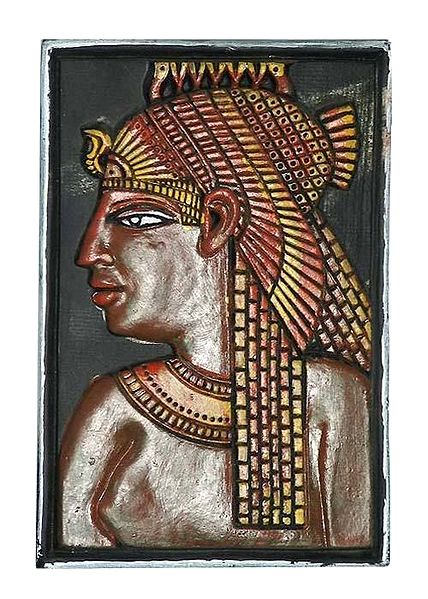Egyptian Face in Terracotta
